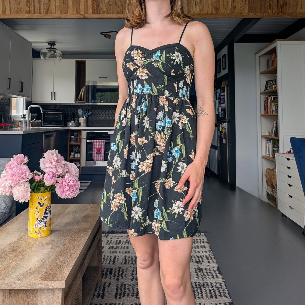 Xhilaration Floral Print Dress